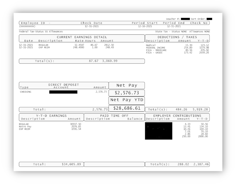 UK Pay Stubs PDF Edit Online